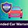 Extended Car Warranty Coverage