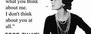 Famous Sayings by Coco Chanel