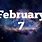 Feb 7 Zodiac Sign