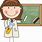 Female Science Teacher Clip Art