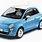 Fiat 500 Blue
