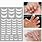 Finger Nail Decals