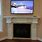 Fireplace with TV On Side