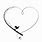 Fishing Pole Heart Clip Art