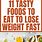 Food for Losing Weight