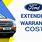Ford Extended Warranty Cost Chart