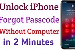 Forgot Passcode iPhone 7 No Computer