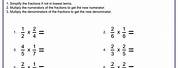 Fractions Multiplication Division Worksheets