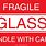 Fragile Glass Labels