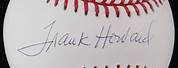 Frank Howard Autographed Baseball