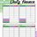 Free Finance Planner Printable