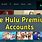 Free Hulu Account and Password