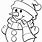 Free Kids Winter Coloring Pages