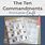 Free Printable 10 Commandments Crafts