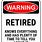 Free Retirement Signs