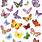 Free Vector Clip Art Butterflies