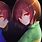 Frisk and Chara Anime