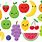 Fruit with Faces Clip Art