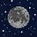 Full Moon Pixel Art