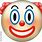 Funny Clown Emoji