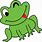Funny Frog Clip Art