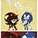 Funny Sonic and Shadow