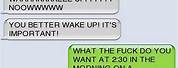 Funny Wake Up Texts