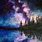 Galaxy Night Sky Painting