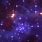 Galaxy Purple and Blue Moons GIF