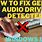 Generic Audio Driver Problem Fix