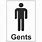 Gents Washroom Symbol