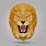 Geometric Lion SVG
