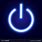 Glowing Power Button Icon