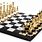 Gold Chess Pieces