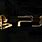 Gold PS5 Logo