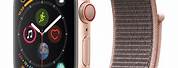 Gold Series 4 Apple Watch Pink Band