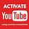 Google Activate YouTube