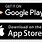 Google Play Apple Store Logo