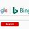 Google Web Search Bing
