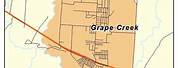 Grape Creek Texas Street Map