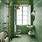 Green Art Deco Bathroom