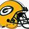 Green Bay Packers Football Helmet Logo