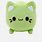 Green Cat Plush
