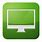 Green Computer Icon