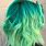 Green Hair Dye Colors