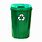 Green Recycle Bin