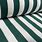 Green and White Striped Fabric