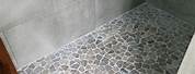 Grey Pebble Shower Floor Tile