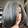 Grey and Black Wigs