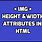 HTML Width Attribute